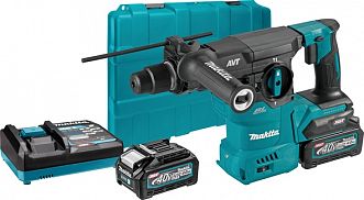 Slika izdelka: Akumulatorsko vrtalno kladivo SDS Plus 40V XGT MAKITA HR008GM201