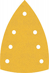 10-delni komplet brusnih papirjev s 7 luknjami EXPERT C470 za večnamenske brusilnike, 100 x 150 mm, G 240