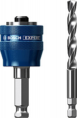 11-mm vpenjalni sistem EXPERT Power Change Plus za žago za izrezovanje lukenj, 2-delni komplet svedrov HSS-G Drill 7,15 x 105 mm