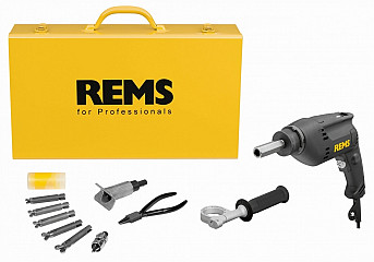 REMS električno orodje (luknjanje cevi) Set 3/8-1/2-5/8-3/4-7/8
