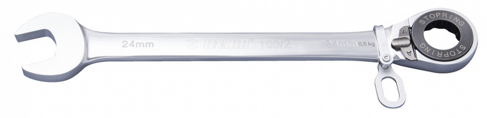 KLJUČ VILIČASTO OBROČNI RAGLJA Art.160/6-H UNIOR