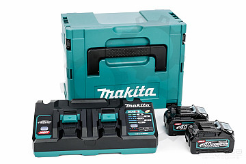 Set akumulatorjev MAKITA XGT (2 x 40V/4,0Ah + DC40RB) - PROMOCIJA »FEEL THE ENERGY«
