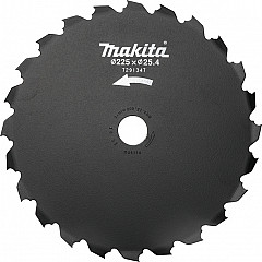 MAKITA rezilna plošča z zobmi v obliki dleta 225 mm