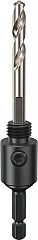 BOSCH Pro HEX (šestrobni) 6,35 mm adapter za krone z centrirnim svedrom - primerno za krone premera 14-30mm