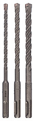 3-delni komplet udarnih svedrov SDS plus-5, 6/8/10 mm
