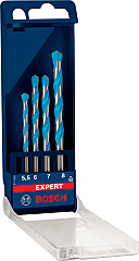 4-delni komplet svedrov EXPERT MultiConstruction CYL-9, 5,5/6/7/8 mm
