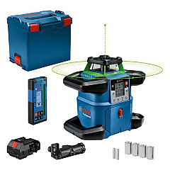 Rotacijski laser BOSCH GRL 650 CHVG + laserski sprejemnik LR 65G