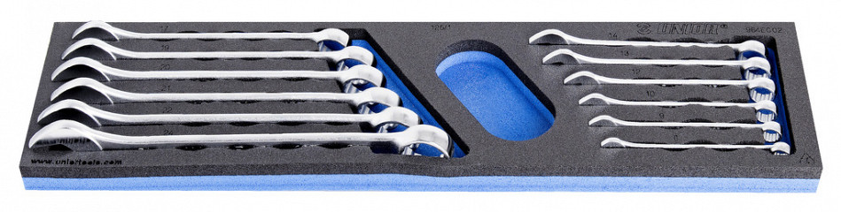 Garnitura kratkih viličasto obročnih ključev v SOS vložku