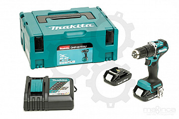 Akumulatorski vibracijski vrtalnik vijačnik 18V LXT MAKITA DHP487RAJ