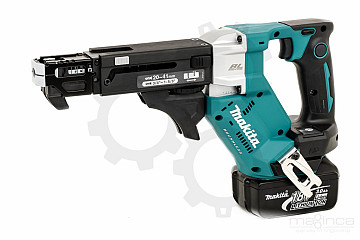 Akumulatorski suhomontažni knauf vijačnik s podajalnikom 18V LXT MAKITA DFR452Z