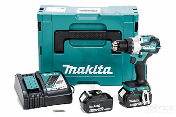 Akumulatorski vibracijski vrtalnik vijačnik 18V LXT MAKITA DHP489RTJ