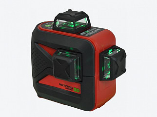 FUTECH križni laserski merilnik MULTICROSS 3D Compact - ZELEN - Compact Li-Ion - PROMO (+ Sprejemnik in stativ 180cm)