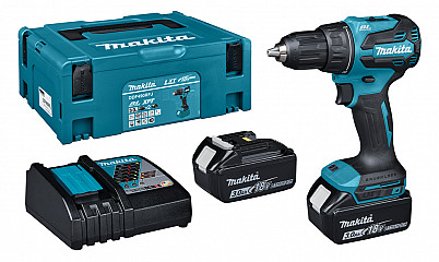 Akumulatorski vrtalnik vijačnik 18V LXT MAKITA DDF490RFJ
