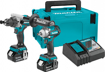 Set orodja 18V LXT MAKITA DLX2591TJ (DHP492 + DTW301)