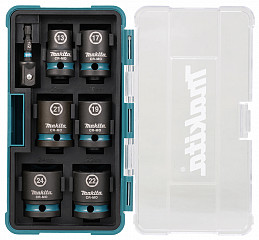 7 - delni set natičnih ključev MAKITA Impact Black