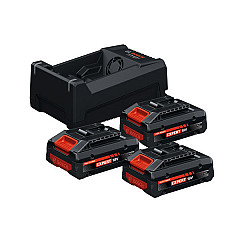 Začetni komplet EXPERT 3 x EXBA18V-40 + GAL 12V/18V-80