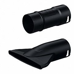 Adapter in ploščata šoba za puhalnik