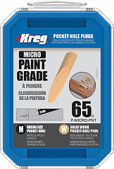 KREG® Lesni moznik, MICRO (primeren za barvanje), 65 kos