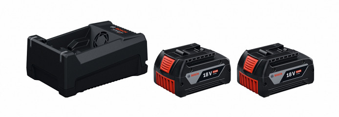 Začetni komplet 2 x PRO GBA 18V 5.0Ah + GAL 12V/18V-80