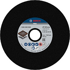 Brusni kolut PRO Metal, 125 x 26 x 20 mm, G20