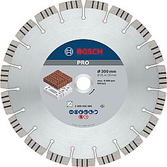 Diamantna plošča PRO Abrasive, 300 x 20/25,4 mm