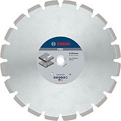 Diamantna plošča PRO Asphalt, 400 x 20/25,4 mm