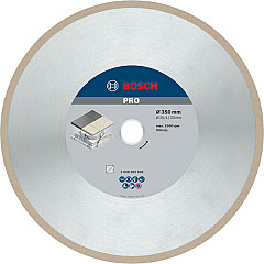 Diamantna plošča PRO Ceramic, 350 x 30/25,4 mm