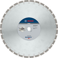 Diamantna plošča PRO Concrete, 450 x 25,4 mm