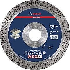 Diamantna rezalna plošča EXPERT HardCeramic, 125 x 22,23 x 1,4 x 10 mm