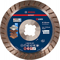 Diamantna rezalna plošča EXPERT MultiMaterial X-LOCK 125 x 22,23 x 2,4 x 12 mm