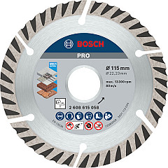 Diamantna rezalna plošča PRO Multi Material, 115 x 22,23 mm, 10 kosov