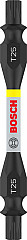 Dvostranski nastavek PRO Impact z indeksom Pick and Click, T25, 65 mm
