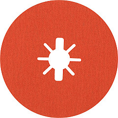 EXPERT R782 Prisma Ceramic X-LOCK vlaknena keramična plošča, 125 mm, 22,23 mm, G 80, 5 kosov
