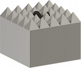 Jekleno teptalo PRO SDS max-4C, 60 x 60 mm