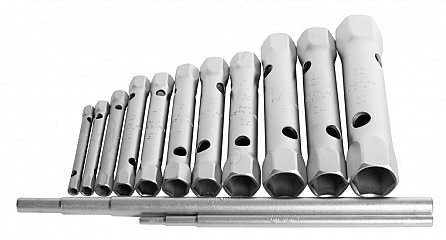 KLJUČI CEVNI DVOSTRANSKI V KARTONU Art.215/2CB UNIOR