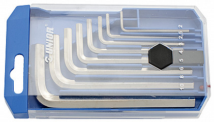 KLJUČI INBUS V PVC ŠKATLI Art.220/3PB1 UNIOR