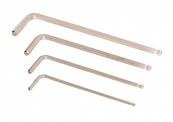 KLJUČI INBUS ZA KOTNO VIJAČENJE Art.220/3-SET, 4 kos v garnituri. UNIOR