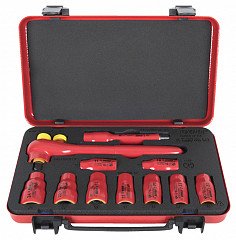 Garnitura izoliranih nasadnih ključev 1/2