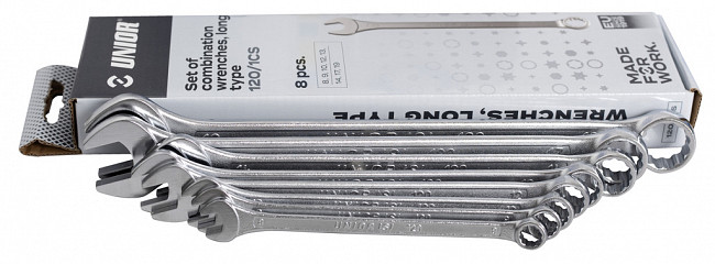 KLJUČI VILIČASTO OBROČNI V KARTONU Art.120/1CS UNIOR