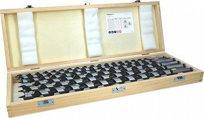 Komplet kačastih svedrov PRO Wood, L450, 6-delni
