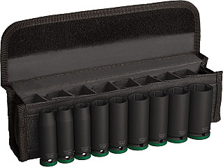 Komplet PRO Impact Socket Set, 1/2 palca, globok, 9-delni