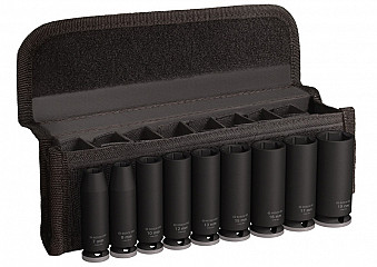 Komplet PRO Impact Socket Set, 3/8 palca, globok, 9-delni