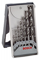 Komplet spiralnih svedrov PRO Metal HSS-G, 7 kosov