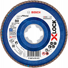 Lamelna brusna plošča X-LOCK X551, Expert for Metal