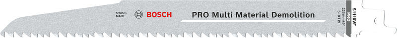 List PRO Multi Material Demolition S1110VF, 1,6 x 22 x 225 mm, 2 kosa
