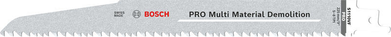 List PRO Multi Material Demolition S1110VF, 1,6 x 22 x 225 mm, 5 kosov