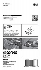 List za večnamenska orodja EXPERT MetalMax AIZ 20 AIT, 40 x 20 mm