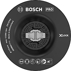 Mehki podporni krožnik PRO, 115 mm, X-Lock