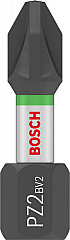 Nastavek PRO Pozidriv Impact, PZ2, 25 mm, razstavno stojalo, 10 x 25 kosov