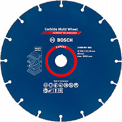 Rezalna plošča EXPERT Carbide Multi Wheel, 230 mm, 22,23 mm